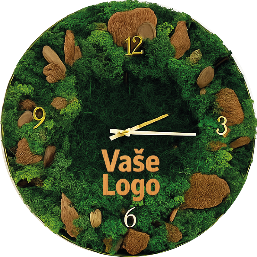 Machové hodiny na mieru