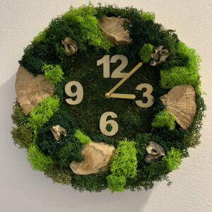 Machové hodiny Vert