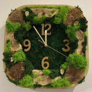 Machové hodiny Outdoors