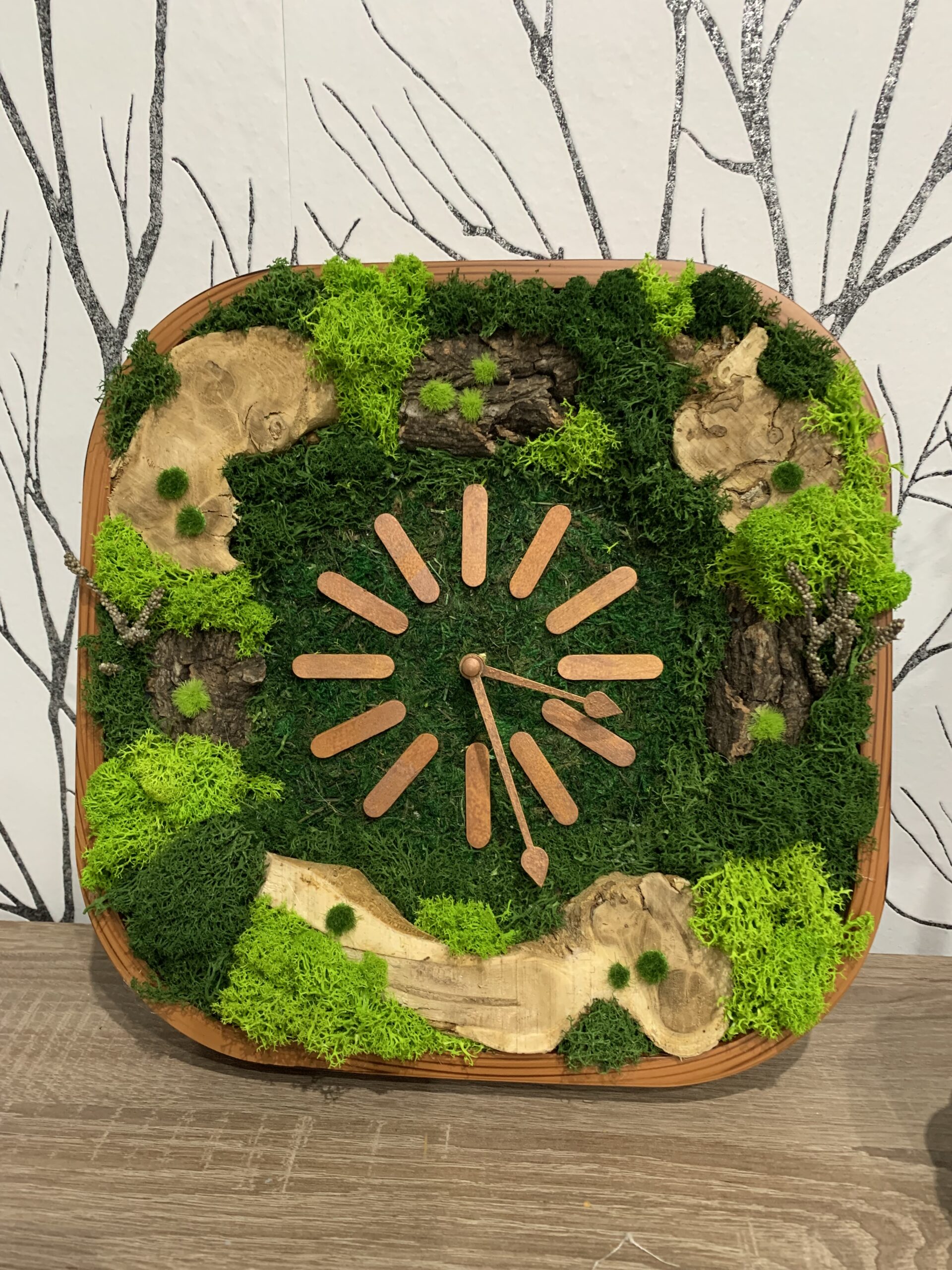 Machové hodiny Bark – Obrázok 2